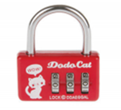 Cartoon Combination Padlock